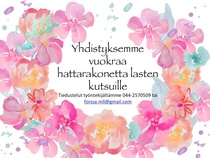 Yhdistyksemme vuokraa hattarakonetta!