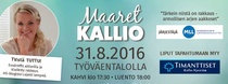 Maaret Kallio luennoi MLL Forssan järjestämänä.